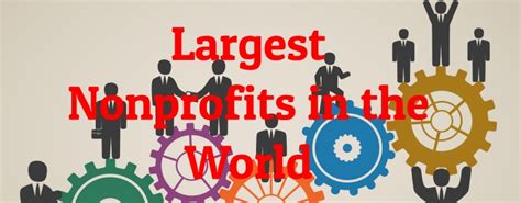 10 Largest Nonprofits in the World .